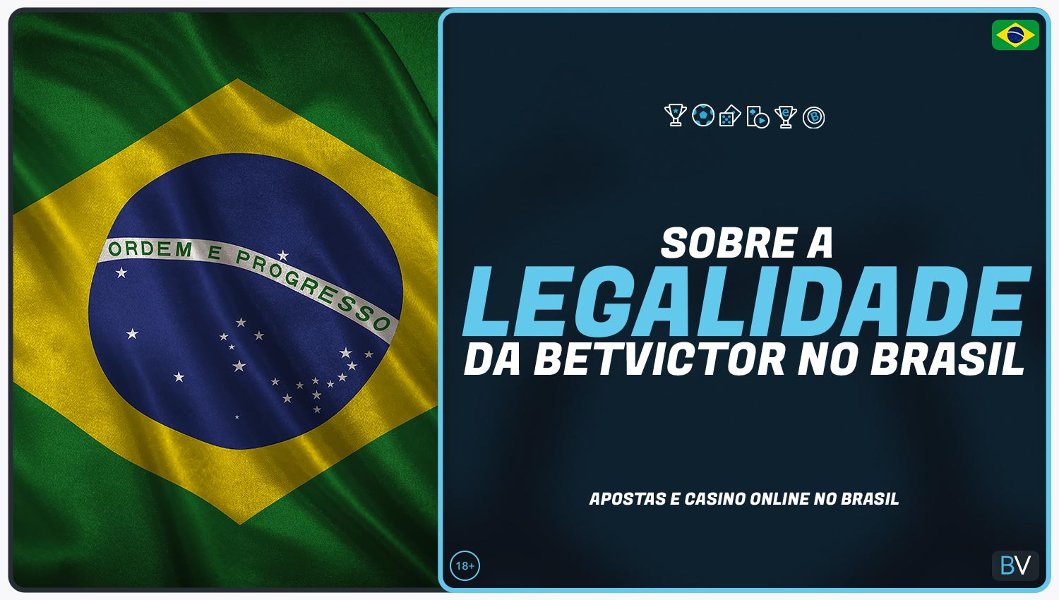 Betvictor é legal no Brasil.