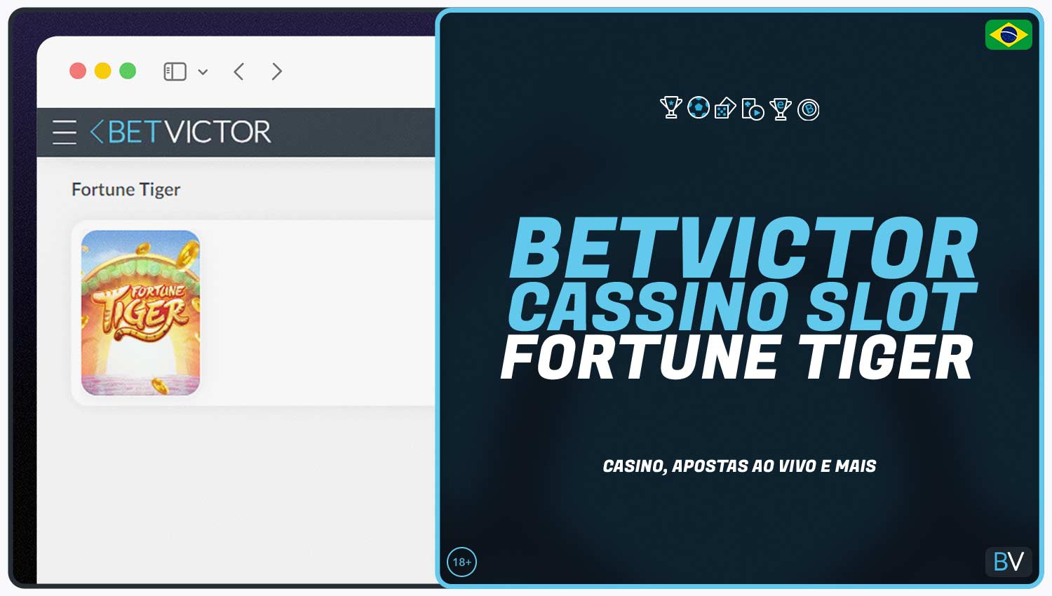 Betvictor - o melhor site de cassino para jogar Fortune Tiger.
