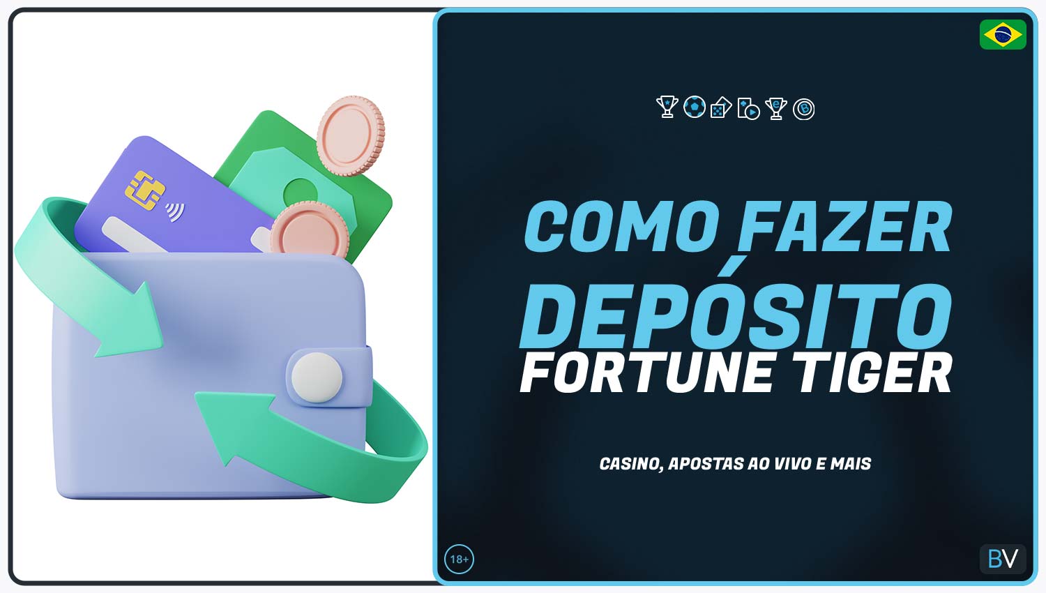 Guia sobre como fazer um depósito para jogar no Fortune Tiger na plataforma Betvictor.