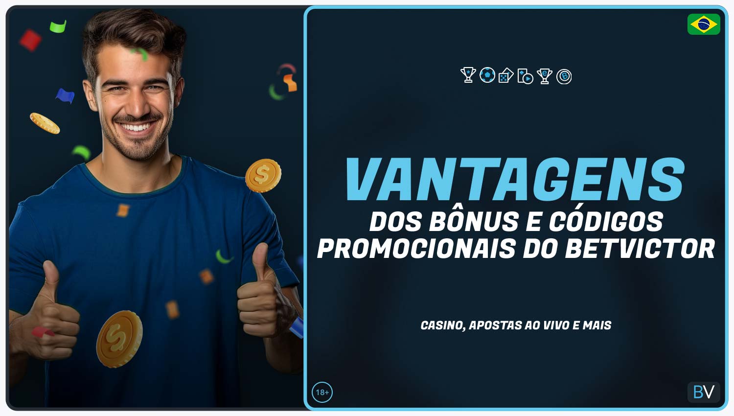 Quais são as vantagens que os jogadores brasileiros obtêm com os bônus e promoções da Betvictor?