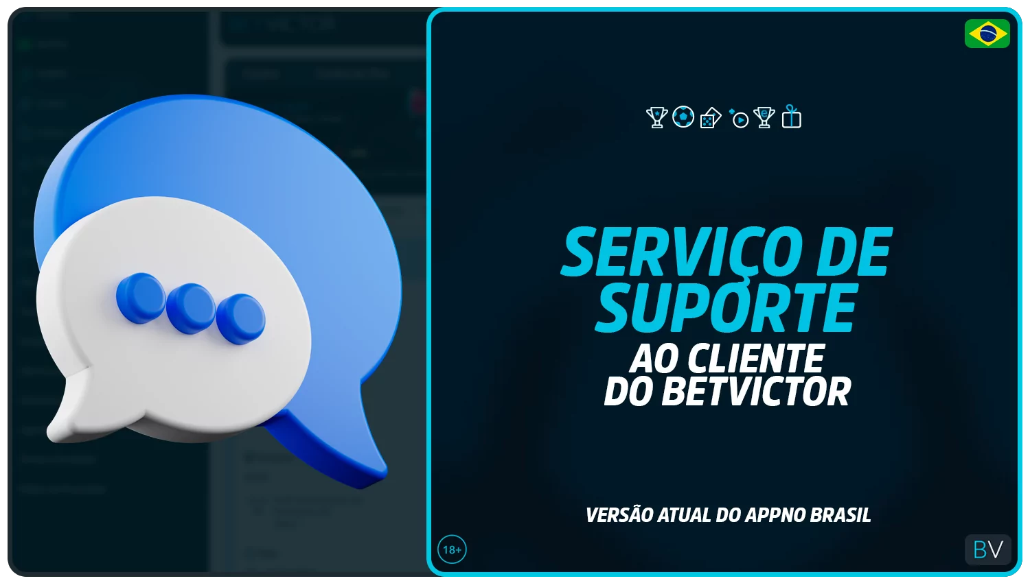 Suporte ao cliente do casino online e da casa de apostas BetVictor na aplicação BetVictor