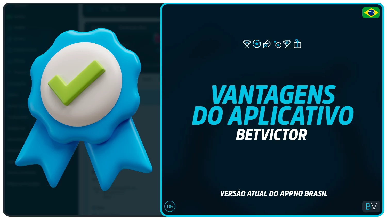 Benefícios da aplicação móvel do casino online BetVictor